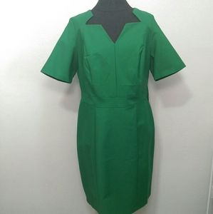 Eloquii Green Midi Dress